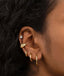 Gold and silver earrings – hoops, studs, and huggies crafted in 925 sterling silver and stainless steel