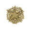 Starfish Emerald CZ &  Pearl Brooch – Bold Statement Pin