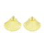 Golden Seashell Stud Earrings.