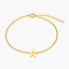 Personalised Letter Charm Bracelet – 18K Gold PVD Plated