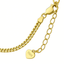 14K Gold Cuban Chain Anklet – Hypoallergenic & Adjustable.