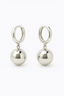 Minimalist Ball Drop Earrings | Ella and Faith London Jewellery.