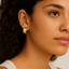 Chunky Gold Huggie Earrings – 304 Stainless Steel PVD Coated