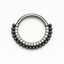 Titan Daith Clicker Hoop – Hypoallergener Septum- und Knorpelring