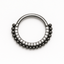 Titanium Ball CZ Clicker Hoop – Hypoallergenic & Waterproof