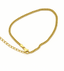 14K Gold Cuban Chain Anklet – Hypoallergenic & Adjustable