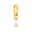 Mini Clicker Hoop Earrings – 16G Gold & Rhodium CZ Piercing Hoops.