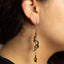 Turquoise Threader Earrings – Minimalist Gold & Silver Jewellery.