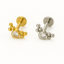 Titanium Flat-Back Piercing Earrings – Skin-Kind Metals
