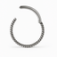 Twist Clicker Hoop Earring – Surgical Stainless Steel