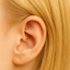 Double-Sided Threadless Curved Piercing Bar – 16G.