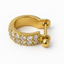 Titanium CZ Hoop – Hypoallergenic 16G Earring | Ella & Faith London