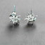 3mm CZ Stud Earrings | 18K Gold over Sterling Silver Earrings