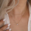 Single Stone CZ Necklace ā Dainty & Hypoallergenic