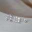 Horse Shoe Gold CZ Stud Earrings – Dainty & Hypoallergenic.