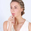 Twin Stone Sparkle Open Ring – model wearing the ring