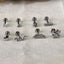Press Fit Flat Back Stud