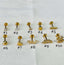 Press Fit Flat Back Stud