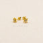 Dainty 18K gold-plated sterling silver earring