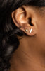 Dainty 18K gold-plated sterling silver earring