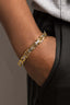 Chunky Bike Chain Bracelet – Gold & Silver Finish