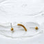 Double-Sided Threadless Curved Piercing Bar – 16G.
