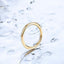 Plain Surgical Steel Clicker Hoop – Waterproof & Hypoallergenic.
