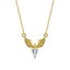 Angel Wings CZ Necklace