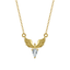 Angel Wings CZ Necklace.