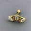 Gold 20G Statement Piercing Earring ā CZ Cartilage & Nose Stud.