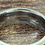 Titanium Two-Tone Wedding Band – Comfort Fit, Hypoallergenic & Durable.