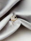 Gold Tragus Earring - Dainty Lotus Piercing Stud 16G
