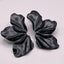 Matte Black & Distressed Gold Statement Earrings