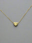 Personalised Heart Necklace – 18K Gold & Hypoallergenic.
