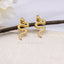 Gold Snake Earrings – 18K Gold Over Stainless Steel, Hypoallergenic.