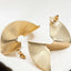 14K Gold-Plated Statement Drop Stud Earrings