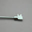 Industrial Ear Scaffold Barbell – Opal Heart Key Design.