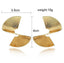 14K Gold-Plated Statement Drop Stud Earrings