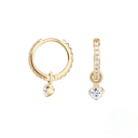 Is Your 'Gold Plated' Jewellery Really Gold Plated? Elegant gold earrings with crystals.
