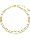 Anklets – Gold & Sterling Silver