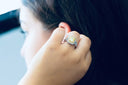Moissanite Rings – Sterling Silver & Gold