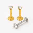 Push Pin Earrings – Secure Flat Back Piercing Jewellery