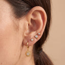 Halo CZ Cartilage Stud