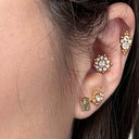 Titanium Flat-Back Piercing Earrings – Skin-Kind Metals