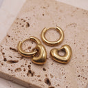 Eliza Convertible Gold Hoops