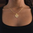 Tree of Life Necklace – Rhodium-Plated Silver