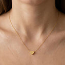 Personalised Heart Necklace – 18K Gold & Hypoallergenic