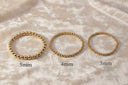 Gold Beaded Bracelet - Stainless Steel