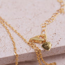 Sculpted Oak Leaf Pendant Necklace