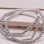 Stainless Steel Beaded Stretch Bracelet